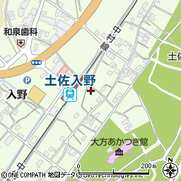 高知県幡多郡黒潮町入野2009-1周辺の地図