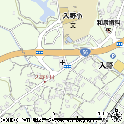 高知県幡多郡黒潮町入野1702-1周辺の地図