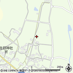 熊本県山鹿市蒲生245周辺の地図