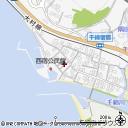 長崎県東彼杵郡東彼杵町千綿宿郷1155周辺の地図