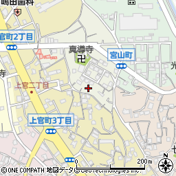 福岡県大牟田市真道寺町47周辺の地図