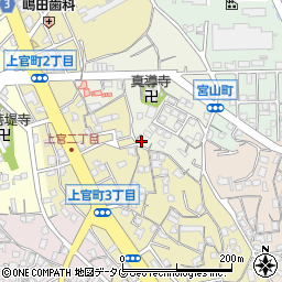 福岡県大牟田市真道寺町45周辺の地図