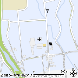 鹿本農業協同組合　菊鹿地区・菊鹿営農センター周辺の地図