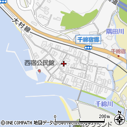 長崎県東彼杵郡東彼杵町千綿宿郷1231周辺の地図