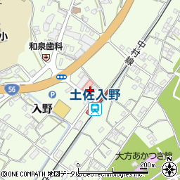 高知県幡多郡黒潮町入野2015周辺の地図