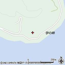 井ノ岬灯台周辺の地図