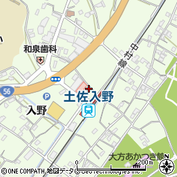 高知県幡多郡黒潮町入野2294周辺の地図