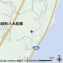 長崎県西海市西彼町八木原郷1505周辺の地図