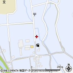 熊本県山鹿市菊鹿町下内田376周辺の地図