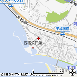 長崎県東彼杵郡東彼杵町千綿宿郷1121周辺の地図