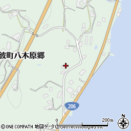 長崎県西海市西彼町八木原郷1505-1周辺の地図