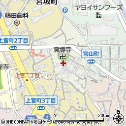 福岡県大牟田市真道寺町43周辺の地図