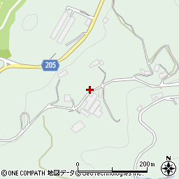 長崎県西海市西彼町八木原郷2555周辺の地図