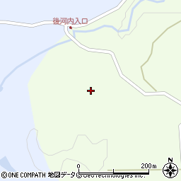 大分県臼杵市野津町大字前河内639周辺の地図
