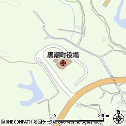 高知県黒潮町（幡多郡）周辺の地図