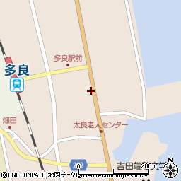 佐賀県藤津郡太良町油津周辺の地図