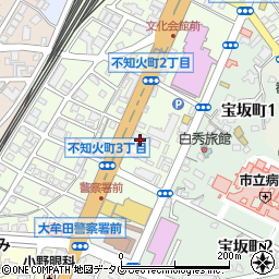 九州電力大牟田営業所周辺の地図