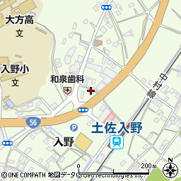 高知県幡多郡黒潮町入野2019周辺の地図