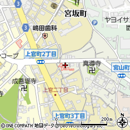 福岡県大牟田市真道寺町35周辺の地図
