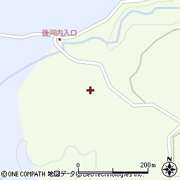大分県臼杵市野津町大字前河内632周辺の地図