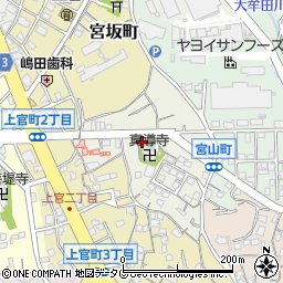 福岡県大牟田市真道寺町30周辺の地図