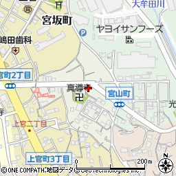 福岡県大牟田市真道寺町27周辺の地図