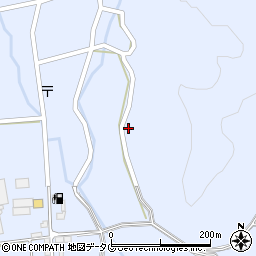 熊本県山鹿市菊鹿町下内田258周辺の地図