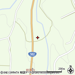 大分県臼杵市野津町大字前河内1947周辺の地図