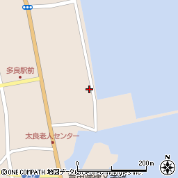 佐賀県藤津郡太良町油津1482-1周辺の地図