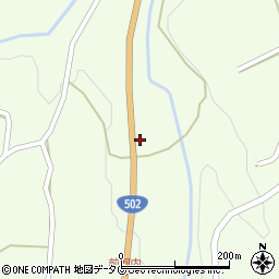 大分県臼杵市野津町大字前河内1948周辺の地図