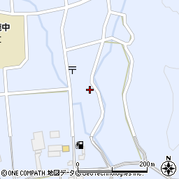 熊本県山鹿市菊鹿町下内田579-1周辺の地図