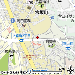 福岡県大牟田市真道寺町2周辺の地図