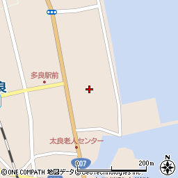 佐賀県藤津郡太良町油津1507周辺の地図