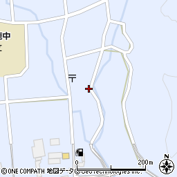 熊本県山鹿市菊鹿町下内田581周辺の地図