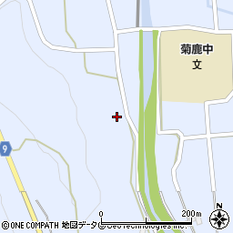 熊本県山鹿市菊鹿町下内田1868-1周辺の地図