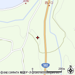 大分県臼杵市野津町大字前河内1973-1周辺の地図