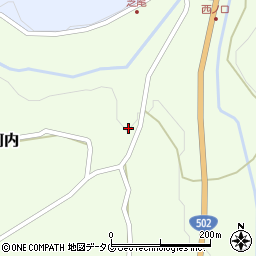 大分県臼杵市野津町大字前河内1408周辺の地図