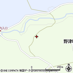 大分県臼杵市野津町大字前河内844周辺の地図
