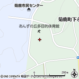 菊鹿ヘルパーステーション周辺の地図