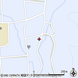 熊本県山鹿市菊鹿町下内田596周辺の地図