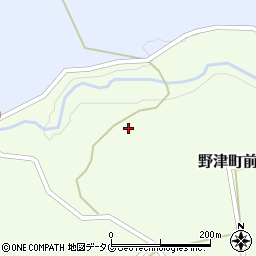 大分県臼杵市野津町大字前河内385周辺の地図