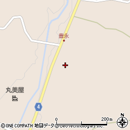 熊本県玉名郡南関町豊永3018周辺の地図