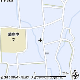 熊本県山鹿市菊鹿町下内田563-4周辺の地図