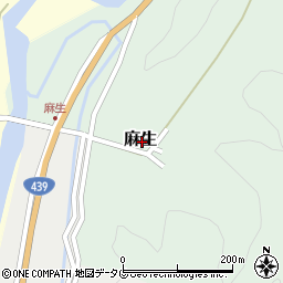 高知県四万十市麻生周辺の地図