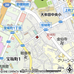 グランドホテル清風荘別館周辺の地図