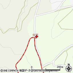 佐賀県鹿島市矢答乙-2393周辺の地図