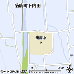熊本県山鹿市菊鹿町下内田506周辺の地図