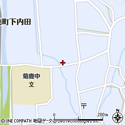 熊本県山鹿市菊鹿町下内田1677-5周辺の地図