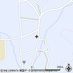 熊本県山鹿市菊鹿町下内田606周辺の地図