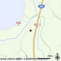 大分県臼杵市野津町大字前河内2055周辺の地図